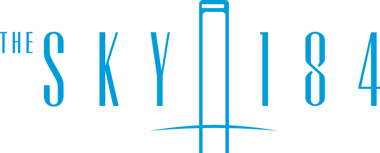 THE SKY184 로고
